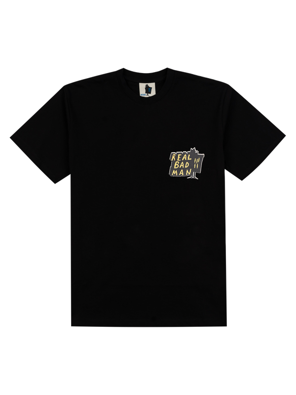 Real Bad Man - Tee - Legal Lift - SS Tee - Washed Black