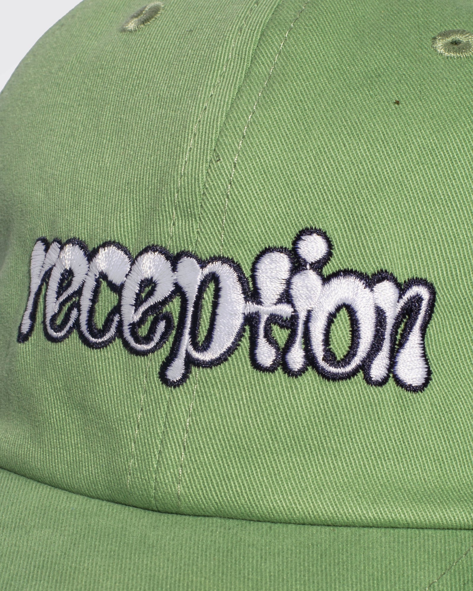 Reception - Hat - Gimmie - 6 Panel Cap - Smoke Green