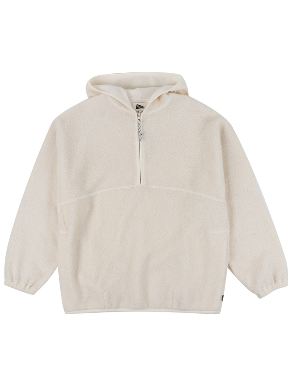 Pilgrim Surf + Supply - Jacket - Conrad Hooded Quarter Zip - White