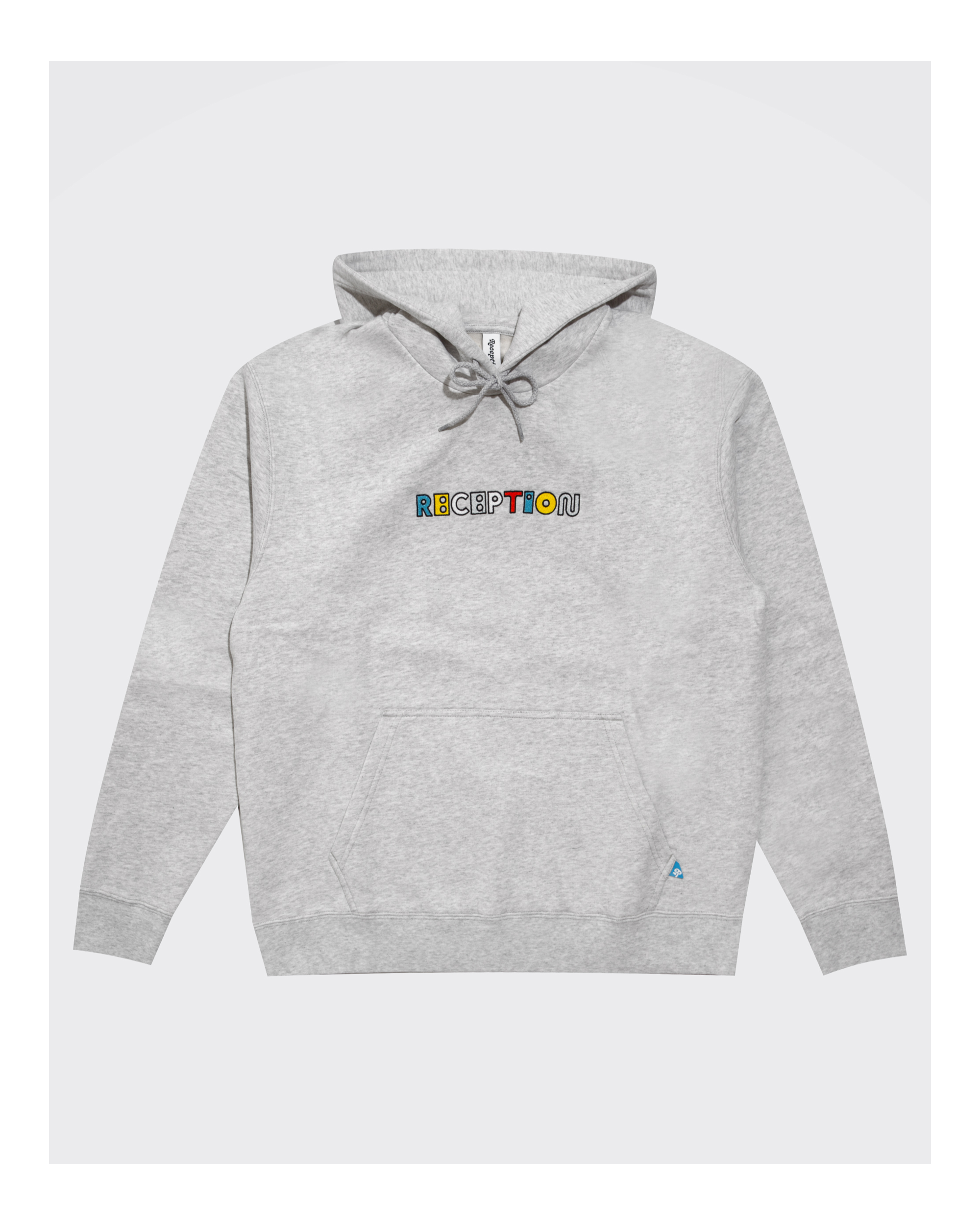 Reception - Sweat - Motto - Hooded Sweat - Athletic Grey