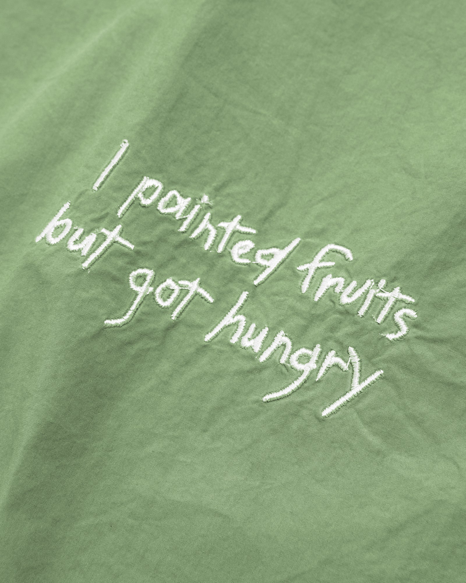 Reception - Shirt - Snap Shirt - Fruit - Smoke Green