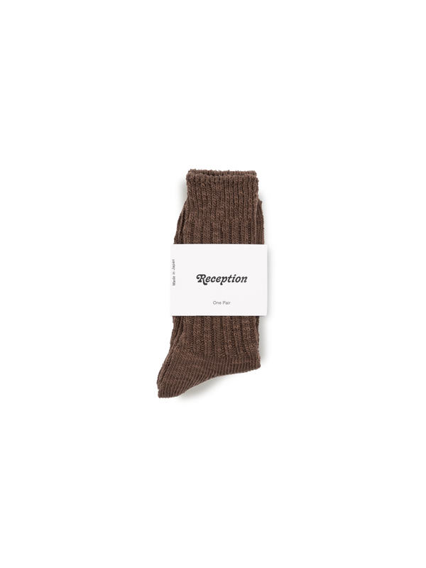 Reception - Accessory - Socks - Choco Brown