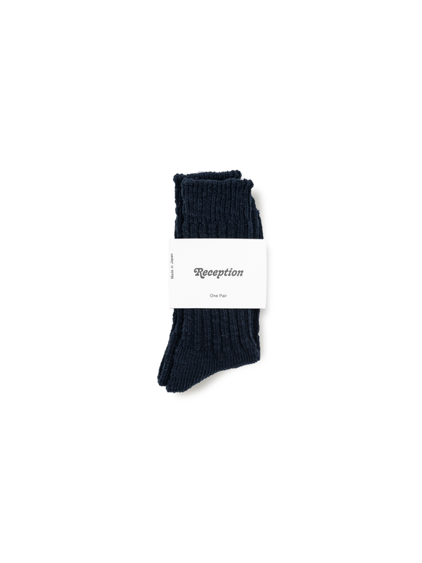 Reception - Accessory - Socks - Dark Navy